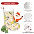 thumbnail image 5 of Disketp Lemon Leaves Christmas Stockings, Xmas Stocking for Family Holiday Season Décor, Personalized Holiday Indoor Decorations, 5 of 7