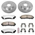 thumbnail image 3 of PowerStop Front Z36 Truck & Tow Carbon-Fiber Ceramic Brake Pad and Drilled and Slotted Rotor Kit Fits: CHEVROLET PONTIAC SATURN Select Models K1576-36, 3 of 9