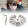 thumbnail image 1 of Tuercas Tornillos De Acero Inoxidable Kit Surtido De Tuercas Tornillos Tuercas Destornillador Juego De Herramientas De Reparación Para Gafas De Sol Relojes Teléfonos Celulares, 1 of 7