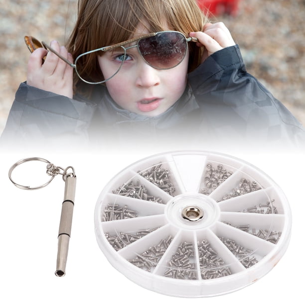 Tuercas Tornillos De Acero Inoxidable Kit Surtido De Tuercas Tornillos Tuercas Destornillador Juego De Herramientas De Reparación Para Gafas De Sol Relojes Teléfonos Celulares