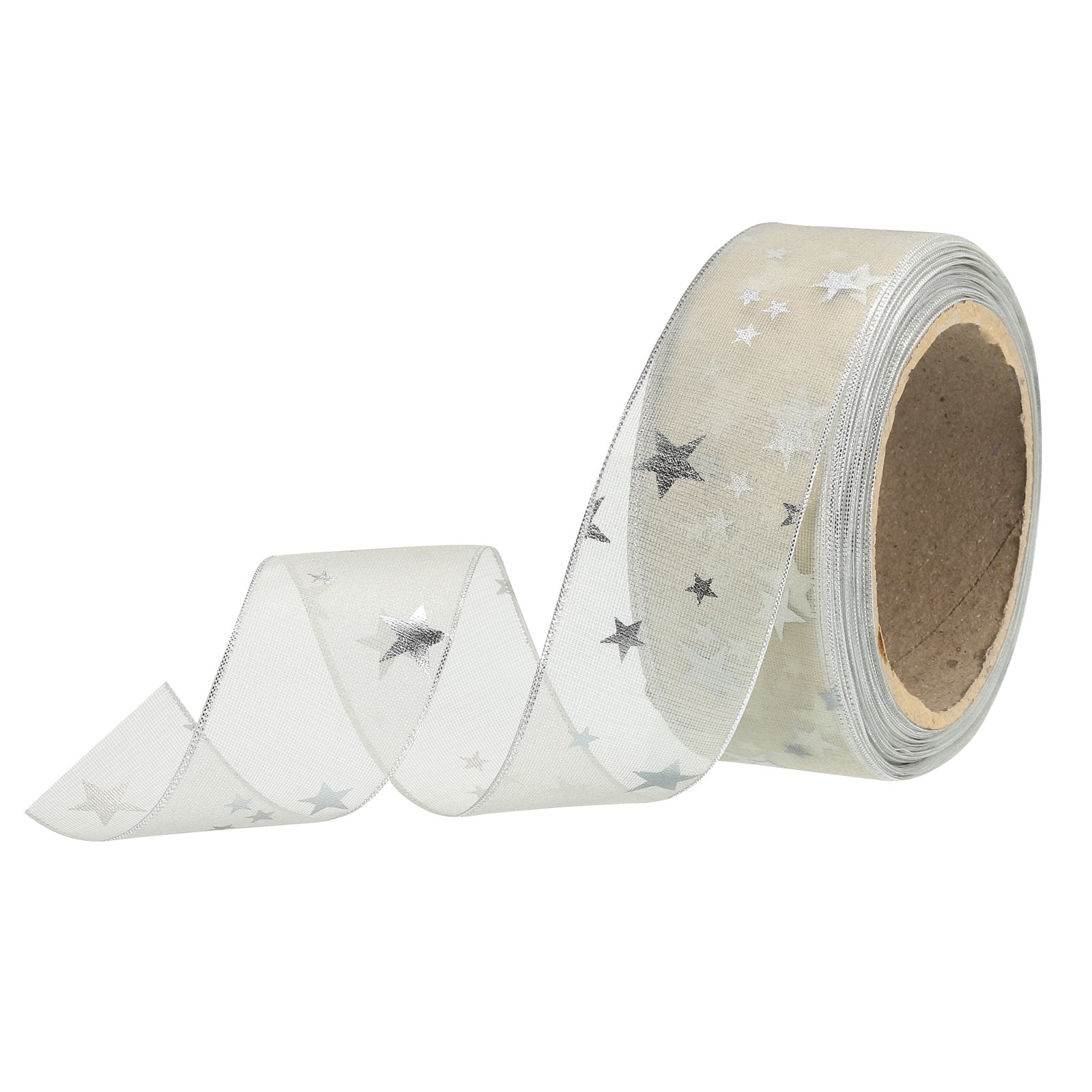 6 Rollos Cinta Regalo De Organza Brillante 4cm X 9m, Cinta De Gasa De Organza, Cinta Decorativa Para Envolver Regalos, Cinta De Regalo Para Envolver Regalos, árboles De Navidad, Bricolaje, Lazos