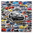 thumbnail image 1 of Calcomanías coloridas para autos deportivos Stickers Supercar Racing, 102 unidades, 1 of 2