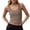 wei163-Coffee, variant on IWRICH Women's Ribbed Lace Trim Square Neck Tank Tops Going out Camisole Slim Fit Ribbed Knit Wide Straps Bow Y2k Summer Tops White XS