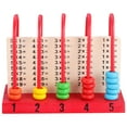 thumbnail image 4 of CIMAXIC Children Creative Calculation Game Learning Abacus Computing Frame Math Toys,5.91"X4.45"X2.95", 4 of 4