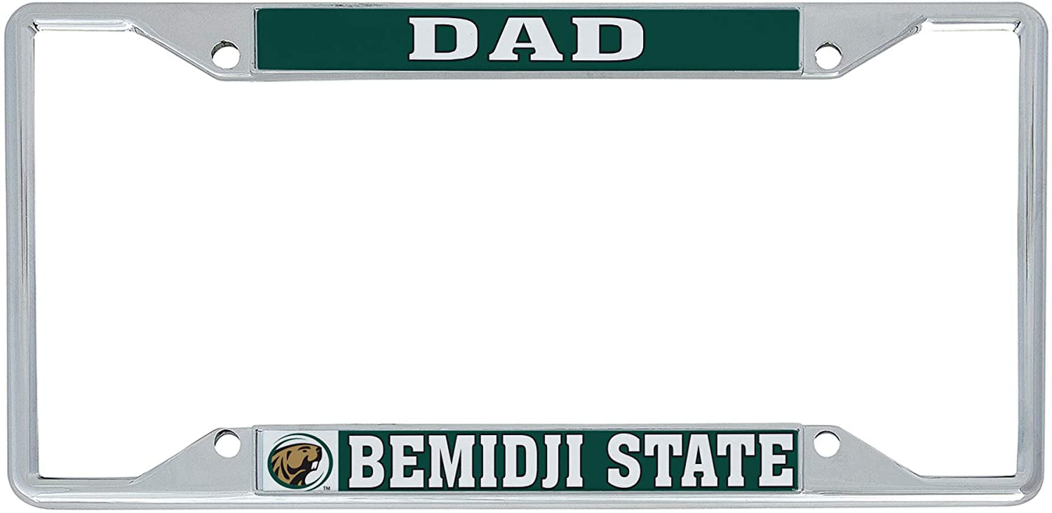 Alumni Desert Cactus Bemidji State University BSU Beavers NCAA Metal License Plate Frame for Front Back of Car Officially Licensed 