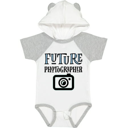 

Inktastic Future Photographer Childs Camera Gift Baby Boy or Baby Girl Bodysuit