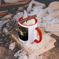 thumbnail image 5 of 3dRose, Pinot Noir wine, Sherwood area, Oregon - US38 JMI0804 - Janis Miglavs, 15oz Two-Tone Red Mug, 5 of 7