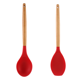 thumbnail image 1 of Los utensilios de cocina de la cocina del silicón 2 PCS fijaron, los utensilios a prueba de calor del esencial de la cocina fijaron la manija de madera, 1 of 5