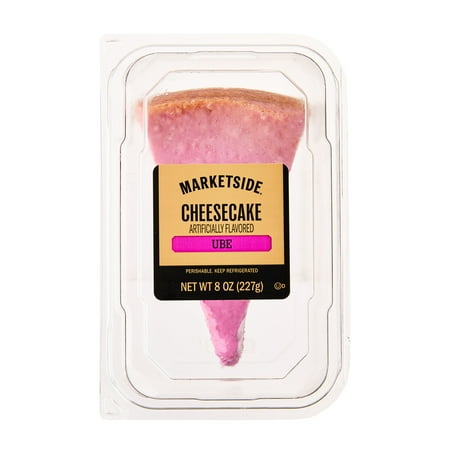 Marketside Ube Cheesecake Slice, 8 oz
