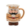 thumbnail image 1 of Santa & Friends Ceramic Gingerbread Nutcracker Jug - Large, 1 of 1