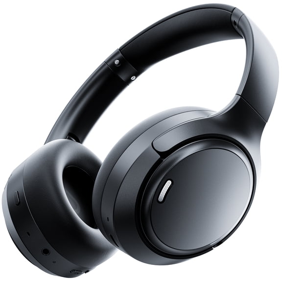 Hybrid Active Noise Cancelling Headphones -55dB Wireless Bluetooth with Hi-Res Audio 150H Playtime 8 ENC Mics ANC Over Ear for Travel Home Office