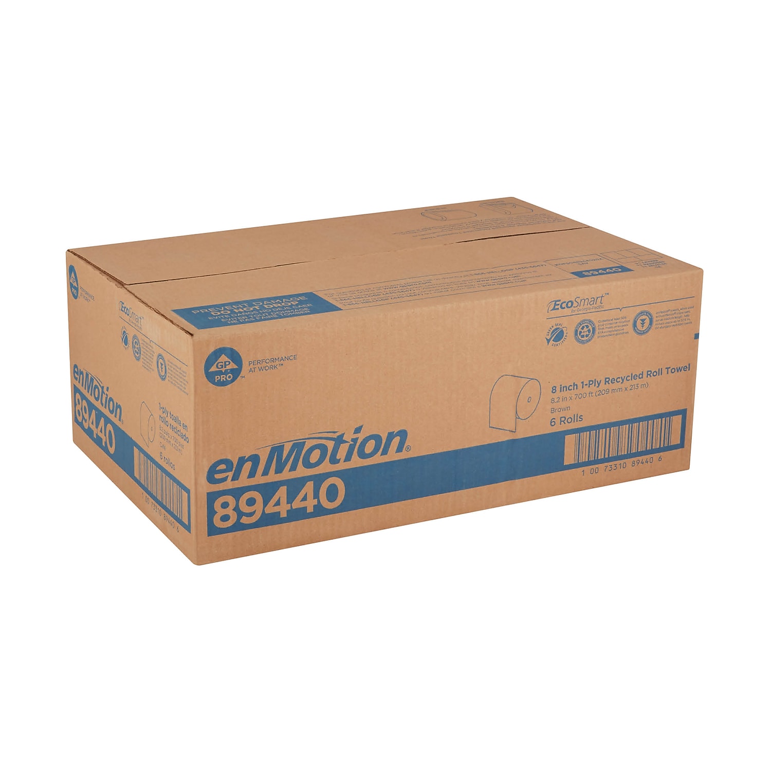 Georgia-Pacific Paper Towel enMotion Hardwound Roll 815" X 700 Foot, 6 Each