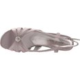 thumbnail image 6 of Women's David Tate Rosette Slingback Silver Satin 9 M, 6 of 7