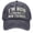 Gray, variant on 3D Embroidered Washed Baseball Cap, Vintage Cotton Funny Words Hat Trucker Hat for Men and Women, Army Green