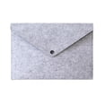 thumbnail image 1 of Seitruly Bolsa de papel para archivos A4 a prueba de salpicaduras a prueba de polvo para el hogar y la escuela, bolsa para carpetas de fieltro con botón Type7 NO7, 1 of 6