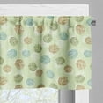 thumbnail image 3 of Ambesonne Christmas Window Valance, Abstract Pine Cones, 54" X 18", Multicolor, 3 of 5