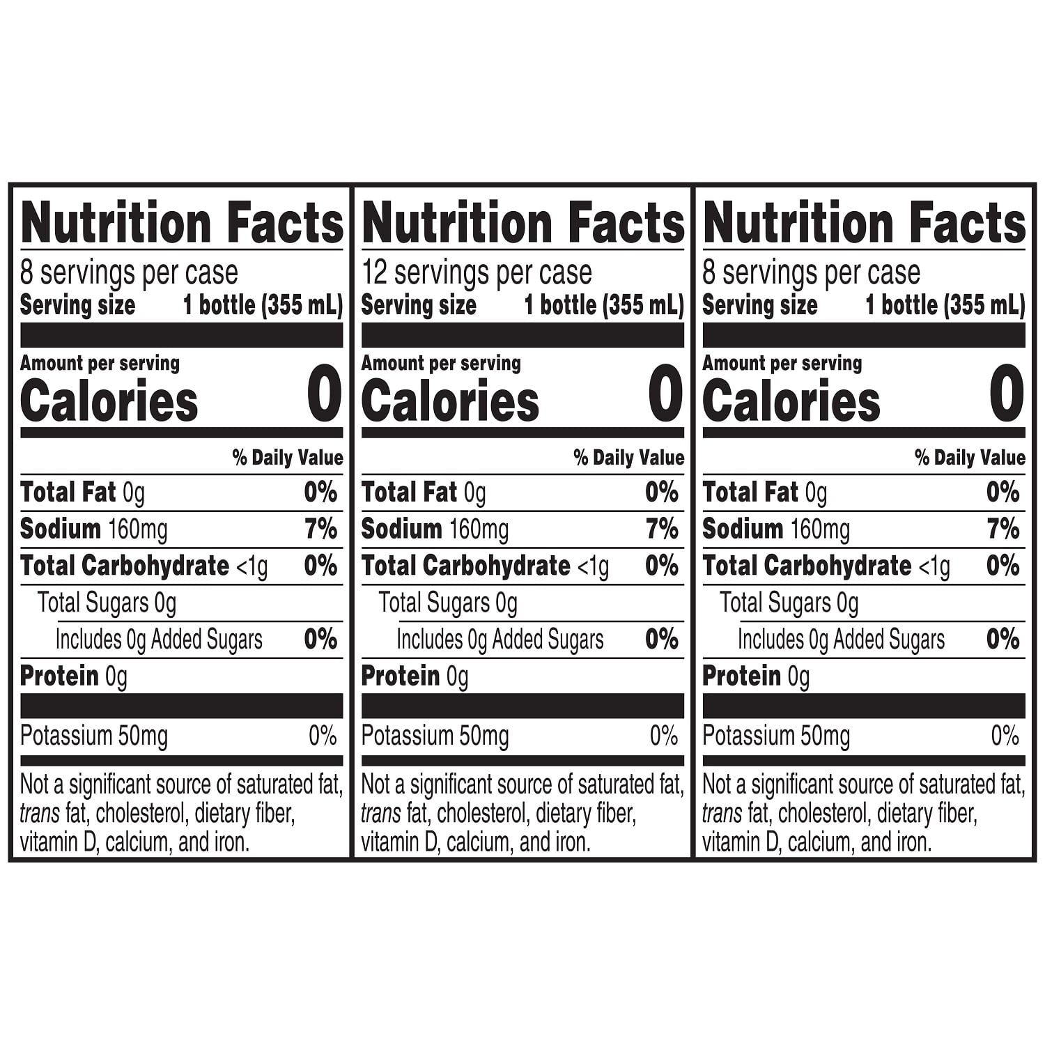 Gatorade Zero Sugar Variety Pack, 12 Fluid Ounce (28 Count)