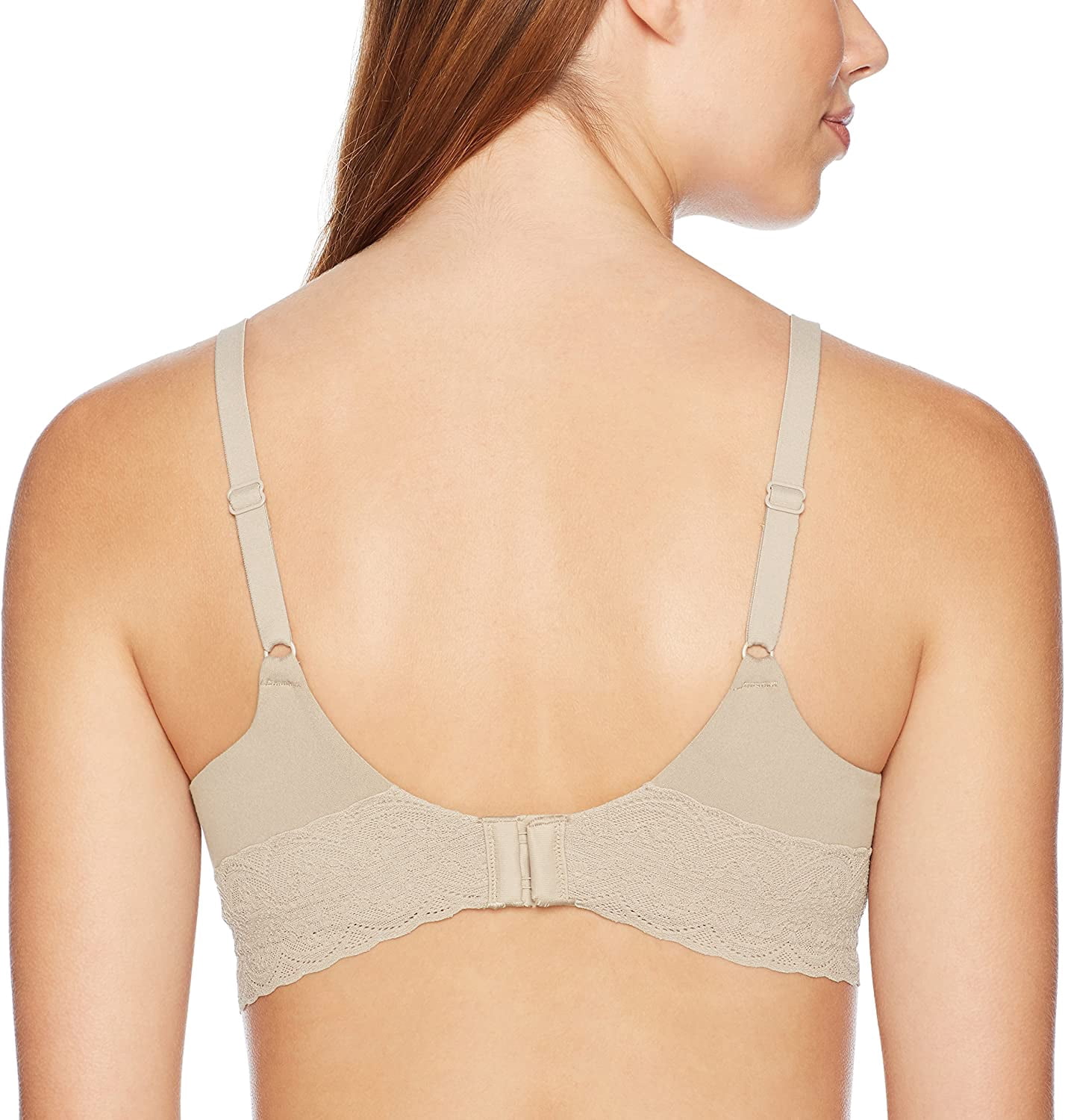 Women's Warner's RO5691A Cloud 9 Wire Free Triangle Bra (Butterscotch 34C)