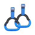 thumbnail image 2 of Anillos de gimnasia Anillos de extracción Correas ajustables Hebillas Antideslizante Niños Entrenamiento de fuerza Anillos de entrenamiento Anillo de, 2 of 8