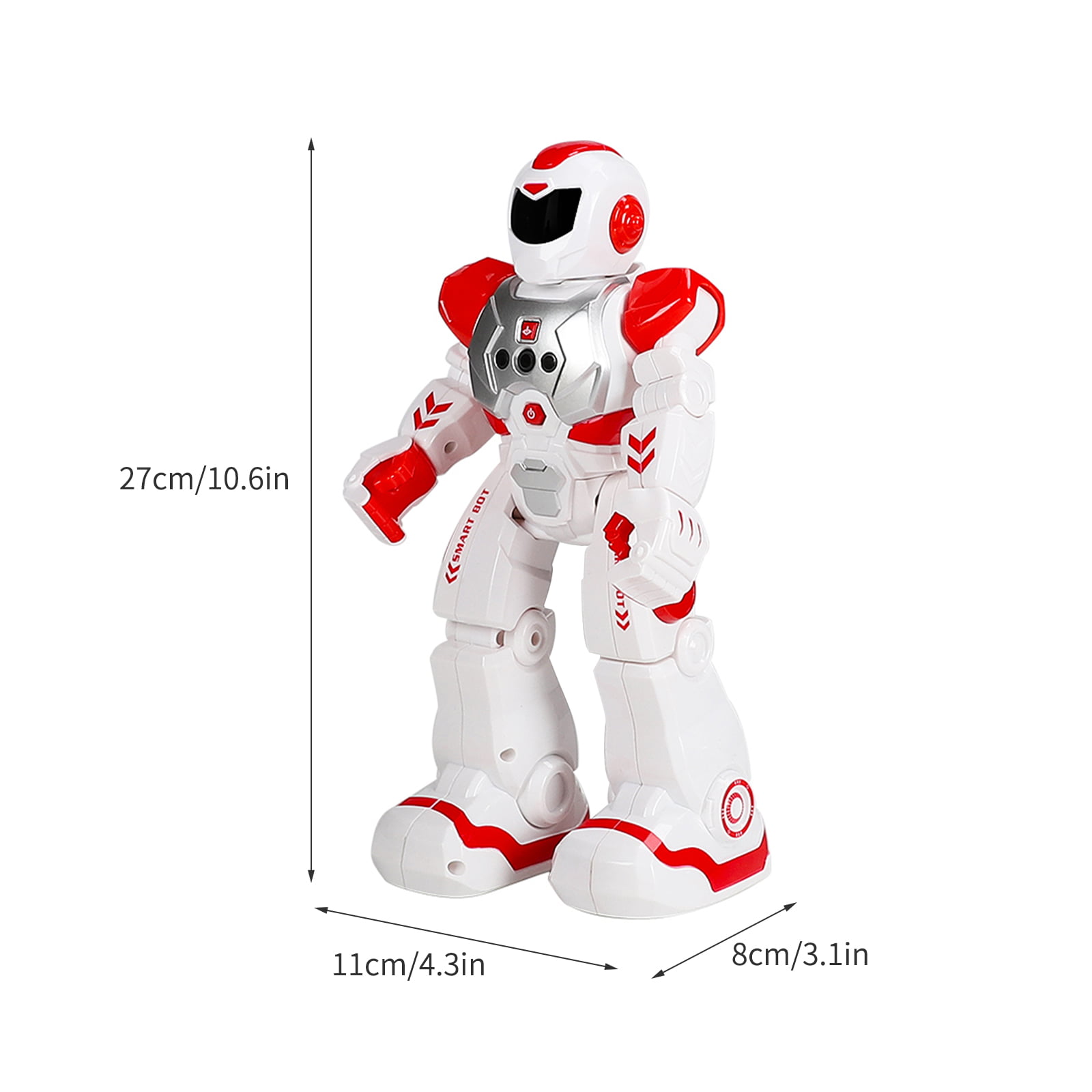 Smart RC Robot Toy for Kids, Gesture Sensing Dancing Robot for Boys Girls,  Smart Remote Control Robot Programmable Robotic Toy Gif