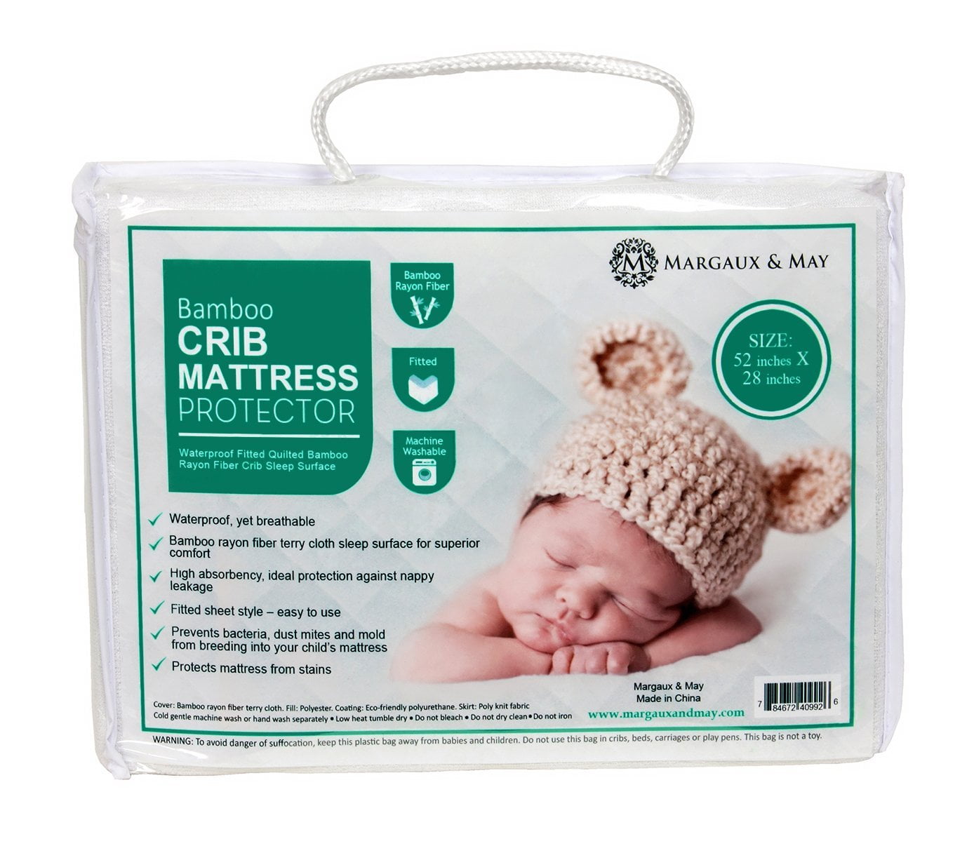 walmart crib mattress protector