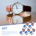 thumbnail image 3 of Shisuyan Mens Watch Jewelry Box Polyester White and Blue 10pcs, 3 of 9