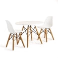 thumbnail image 1 of Set De 2 Sillas Infantiles Y Mesa Eames Para Niños | Duduk, 1 of 4