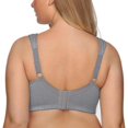 thumbnail image 3 of TRAHOO-Women's Full Coverage Minimizer Bra Non-Padded Floral Lace Wirefree Soft Cup Plus Size, 3 of 4