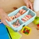 thumbnail image 3 of Caja de Almuerzo de Bento Box con 3 Compartimentos para Ensalada de Fruta, Caja Fuerte de Microondas Y Reutilizable, Caja de Almuerzo de Escuela Secundaria, 3 of 6