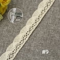 thumbnail image 2 of serony 1 Roll Lace Ribbons Supple Portable Sewing Accessory Good-looking Delicate Lace Trim for Dress Party Holiday Wedding Decorations Type9, 2 of 6