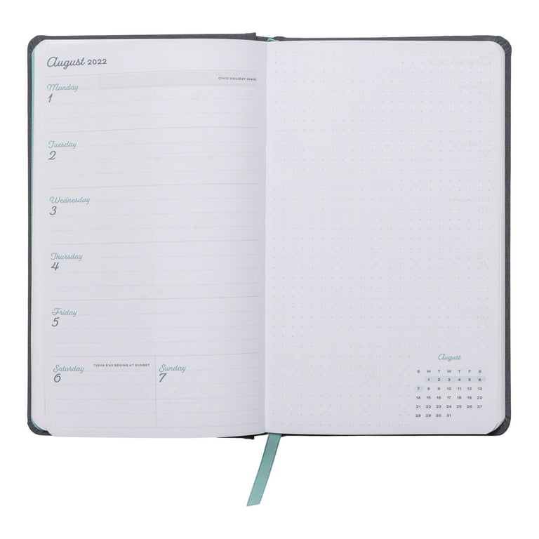 Pen+Gear 2023 Spiral Planner with Magnetic Bookmark, 15 Month, 180 Pages 