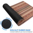 thumbnail image 6 of Long Mouse Pads for Desk,Brown Geometric Striped Pattern Desk Mats on Top Of Desks, Desk Mouse Pad Extra Large with 3mm Non-Slip Base and Stitched Edge for Gaming,Office,Work,Home 47.3"x23.6", 6 of 6