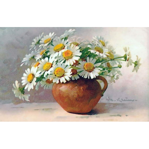Flowers In A Vase- CANVAS OR FINE PRINT WALL ART