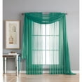 thumbnail image 2 of Diamond Sheer Voile Curtain Panels, 2 of 5