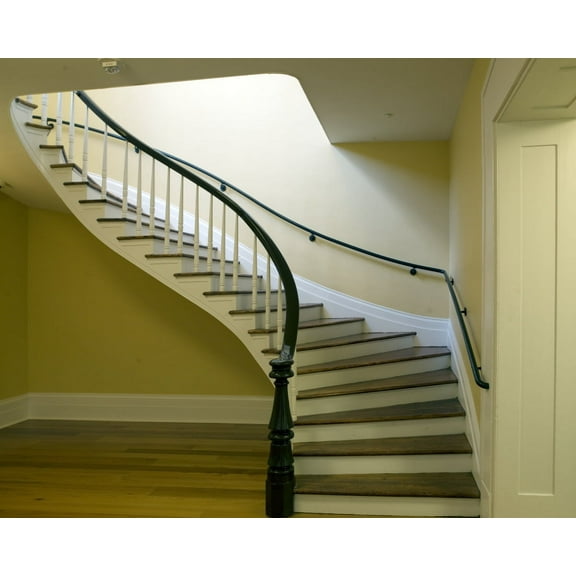 Print: Stairs One, U.S. Courthouse, Natchez, Mississippi, 2008