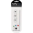 thumbnail image 2 of LEE Removable Hefty Index Tabs Write-on Tab(s) - 1" Tab Height x 1.50" Tab Width - Removable - White Plastic Tab(s) - 50 / Pack, 2 of 3