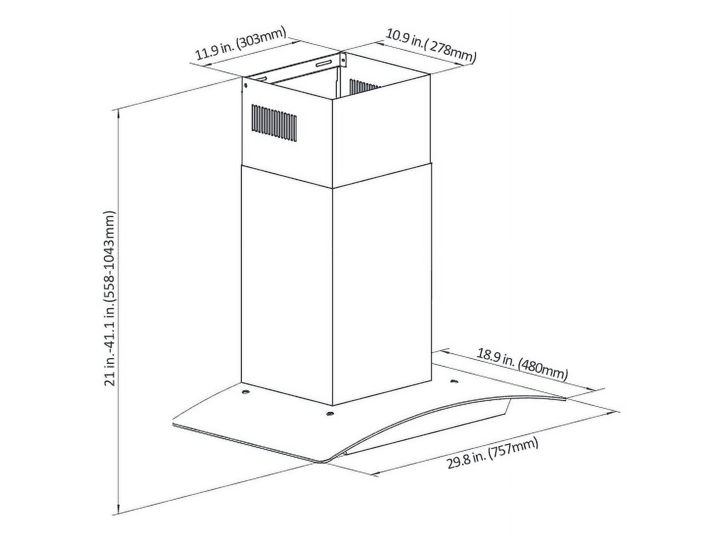 Premium 36" Range Hood