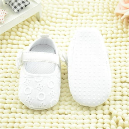 2019 Baby fashion Embroidered Shoes Bowknot Toddler Soft Sole Shoes (Best Toddler Shoes 2019)