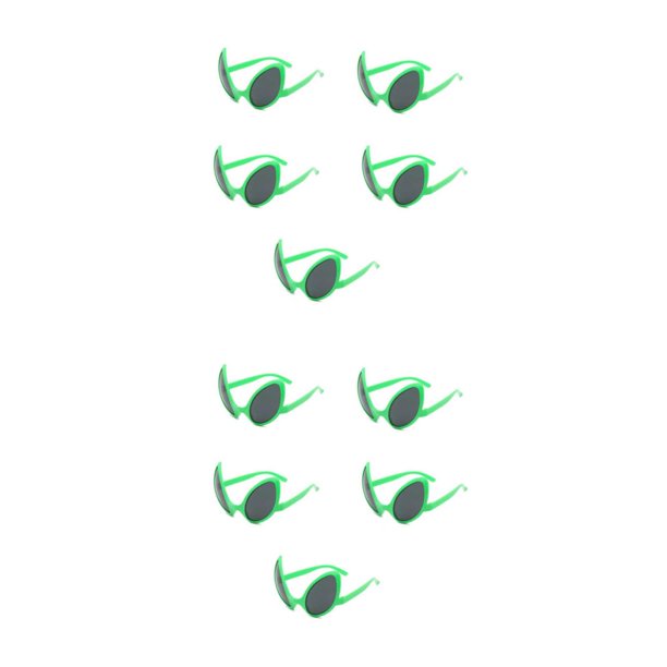 Sonducket 5 piezas de gafas de sol de Cosplay para adultos, fiesta de Halloween, portátil, reutilizable, disfraz de PC, gafas divertidas, gafas Type1 NO1