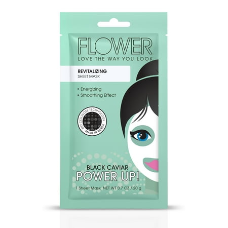(2 Pack) Flower Cosmetics Power Up! Sheet Mask, Revitalizing