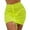 Yellow, variant on swim cover up for women Women Ruffle Trim Sheer Beach Skirt Cover Up Skirt Beach Wrap Bikini Shiny Wraps Cover Ups For Swimwear Mesh Drawstring Cover Up Skirt White