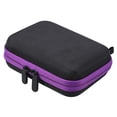 thumbnail image 1 of EeaseCA Étui de Rangement Portable pour Bouteille de Parfum d'Huile Essentielle et de Rouge à Lèvres, Boîte de Rangement pour Bouteille d'Huile Essentielle de Voyage (Violet), 1 of 7