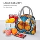 thumbnail image 5 of Fotbe Spring Butterfly Flowers Bolsa de Almuerzo con Estampado, Lonchera Aislada, Contenedor de Comida Reutilizable Tipo Cooler a Prueba de Fugas, 5 of 6