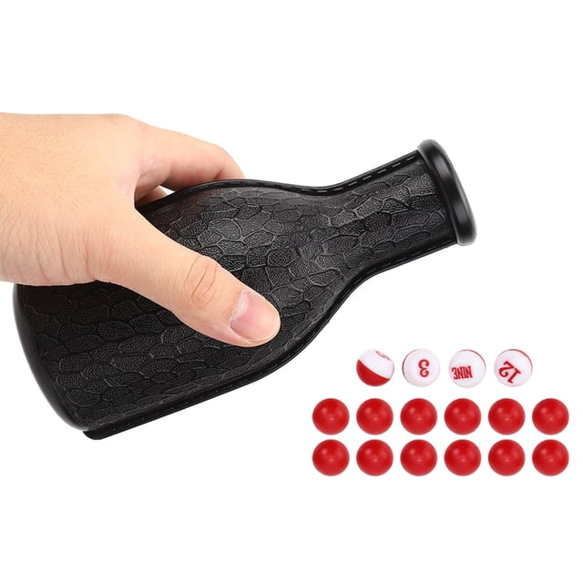 16 Bolas de Conteeo Numeradas, Botella Agitora de Billar de Goma Para Accesorios de Billar Pea JUEGO, Adecuada para Entretenimiento en bar