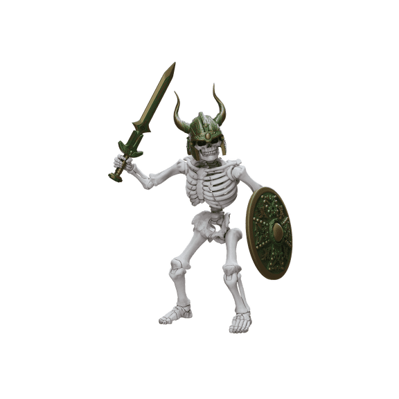 Boss Fight Studio Immortal Champions Undead Skeletal Guardian Action Figure – Highly Articulated Collectible Figurine with Accessories – 5.5” Scale- Preorder-Shipping April 30th