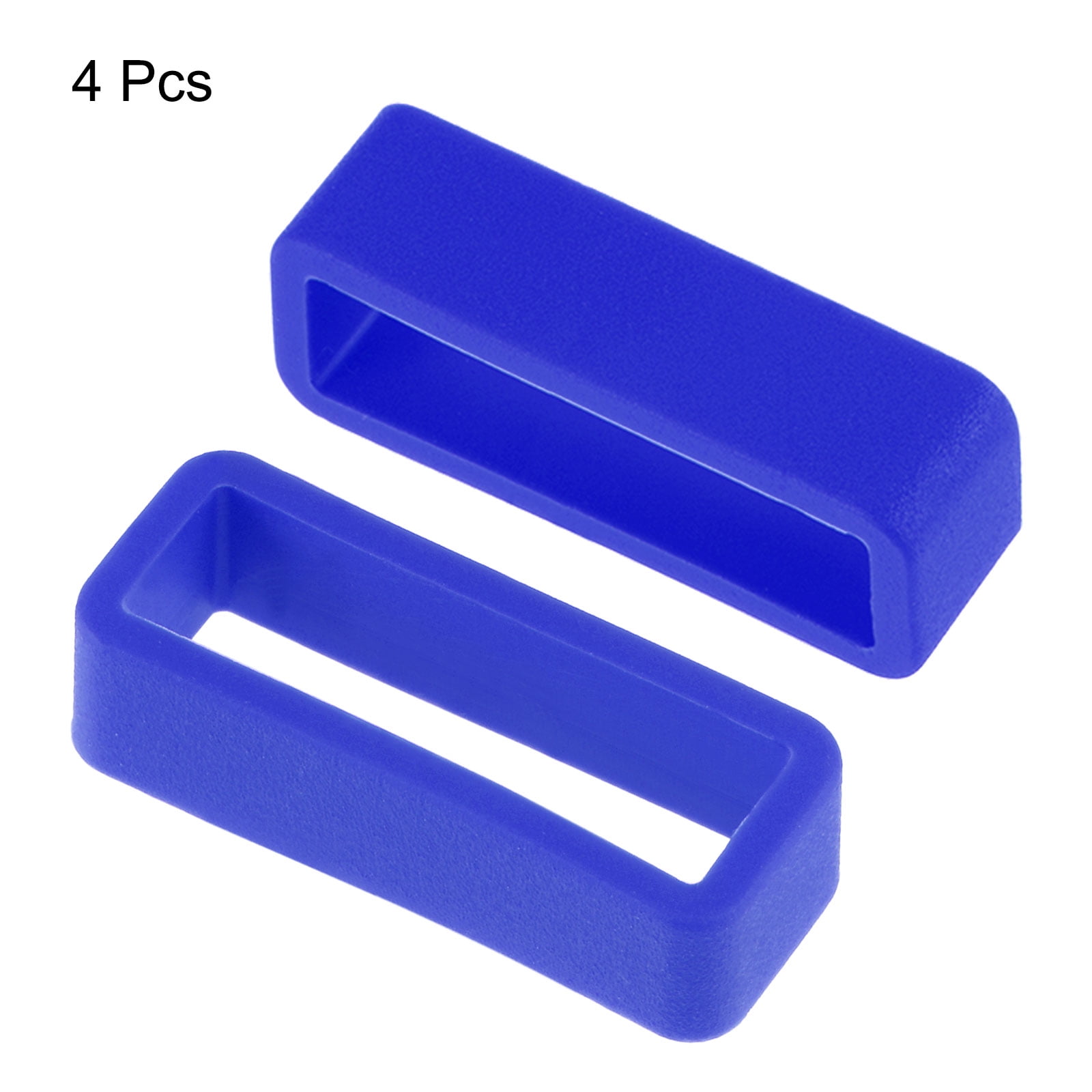 Uxcell Watch Band Strap Loops Silicone Watch Holder Keeper for - Main Image