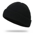 thumbnail image 2 of Unisex Knit Hat Unisex Knit Winter Hat Warm Stretchy Solid Color Beanie for Cold Weather Headwear Stretchy Knit Hat, 2 of 8