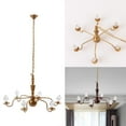 thumbnail image 3 of /87 Scale Ceiling Light 6 Lights Hanging Chandelier 3V for .8cm, 3 of 8