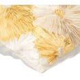 thumbnail image 2 of Pillow Covers, Decorative Ivory Toss Pillow Covers 16x16 inch (40x40 cm), Silk Couch Throw&nbsp;Pillow Covers, Nature & Floral, Ribbon Embroidery, Dandelion, Modern Designer - Dandelion, 2 of 4