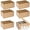 6pcs Yellow, variant on Mason Jar Storage Organizer 3pcs Yellow Holds 32oz Regular Jars